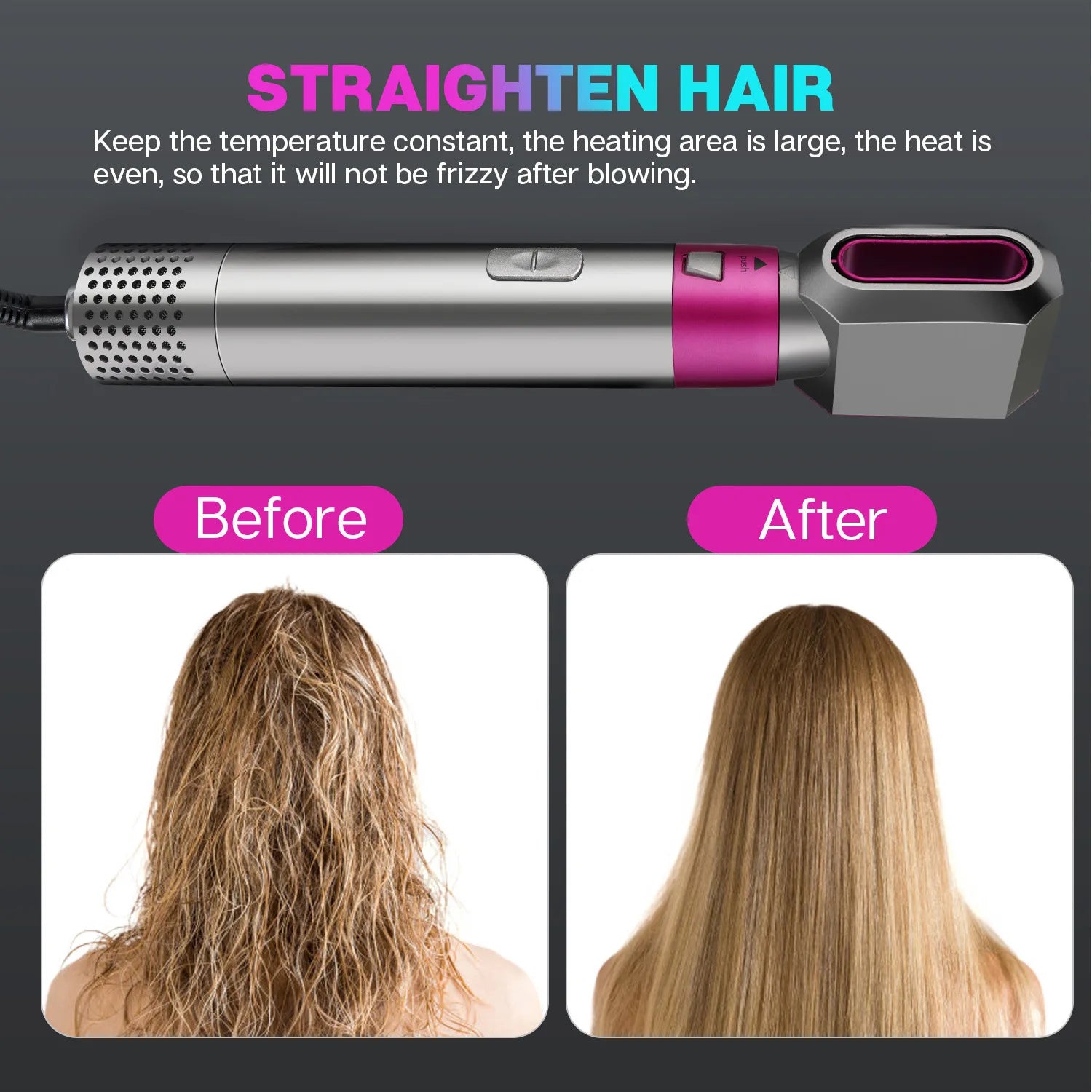 StyleWave™ - Cepillo Alisador y Secador 5 en 1
