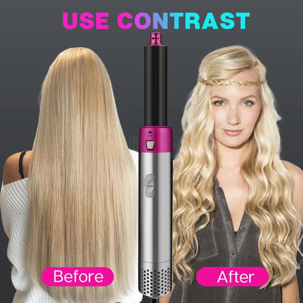 StyleWave™ - Cepillo Alisador y Secador 5 en 1